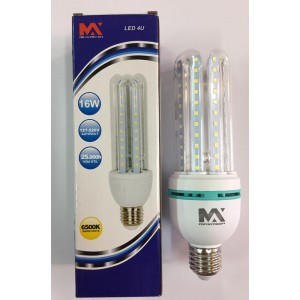 4U-LED-16W LAMPADA LED 16W LUZ BRANCA MA...