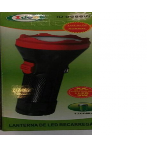 LANTERNA DE LED RECARREGAVEL 1LED 3W IDE...